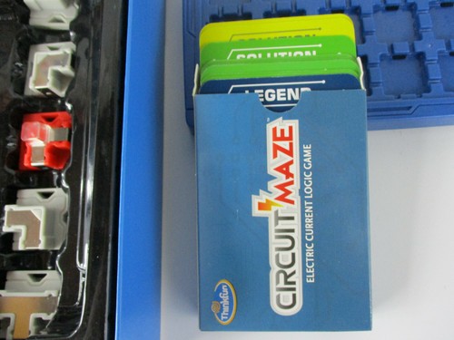 Juego de lógica de corriente electrónica CIRCUIT MAZE ¡COMPLETO EXCELENTE!! - Imagen 8 de 9