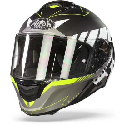 Airoh Spark Full Face Motorcycle Helmet Sport Touring Rise Black - Main Image