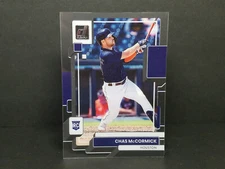 2022 Panini Chronicles #11 Chas McCormick, Astros (RC) - Clearly Donruss Insert