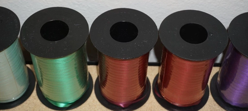 (5 Lot) Curling Ribbon 500 Yards Roll 3/16" Multicolor - Image 2 of 4