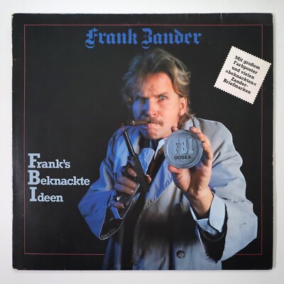 Frank Zander    FBI - Frank's Beknackte Ideen - 1977 - VG - Vinyl LP