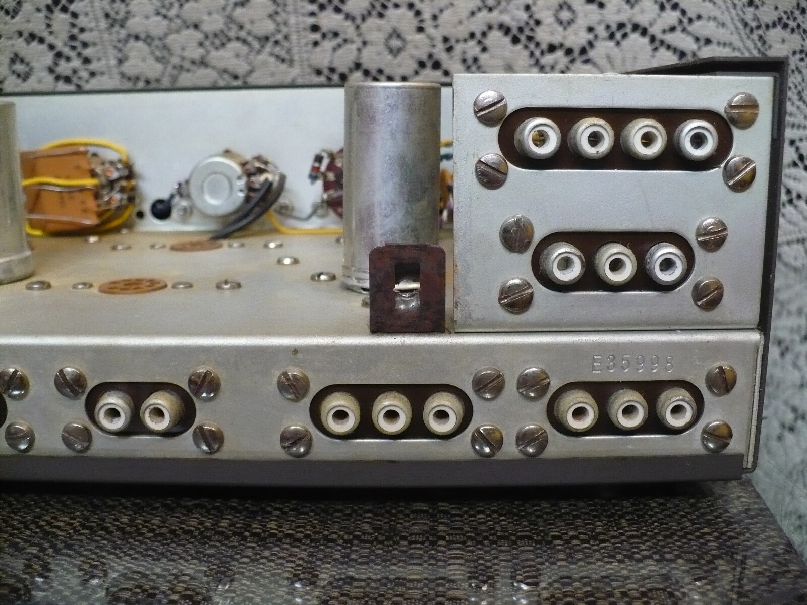 EICO HF85 tube stereo preamplifier vintage preamp eBay