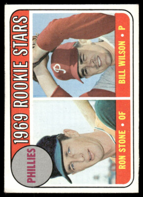 Ron Wilson Rookie Card 1969 TOPPS 576 Phillies Rookies - Ron Stone / Bill Wilson | eBay