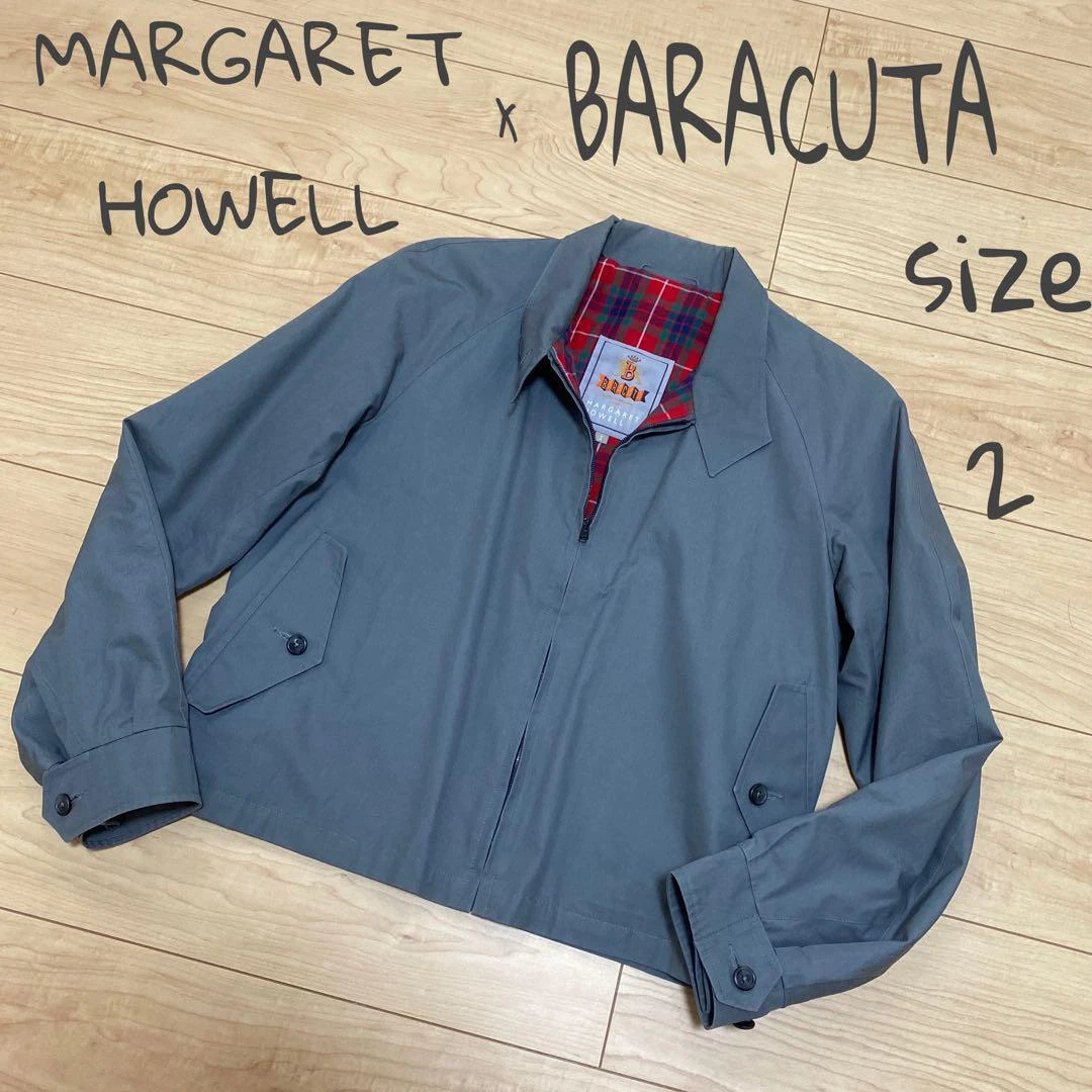 グレーMARGARET HOWELL × BARACUTA G3 グレー イギリス製