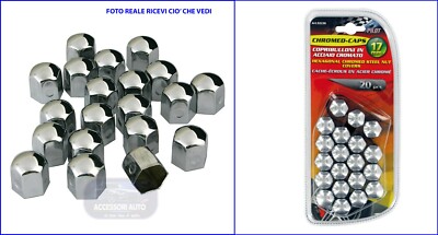 Nuovo 20pcs Auto Ruota Bullone Tappi Viti Coperture Per - Foto 4