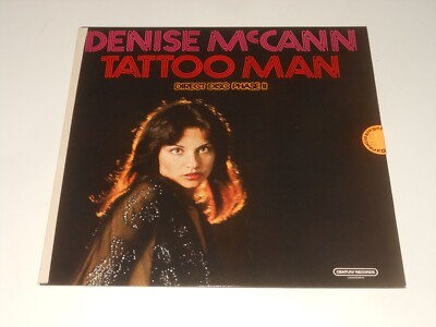 CENTURY RECORDS DIRECT DISC - SEALED 12'' Maxi - Denise McCann   Tattoo Man