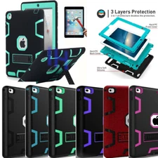 For Apple iPad 9th 7th 8th 10.2" Case Rugged Shockproof Heavy Duty Stand Cover