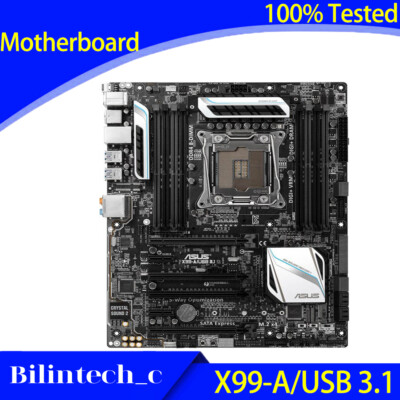 FOR ASUS X99-A/USB 3.1 Motherboard Supports LGA2011 E5 V3V4 RECC X99 DDR4 128GB