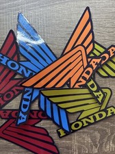 Honda Wings Set x 2 Left & Right STICKER/DECALGLOSS FINISHED�WITH UV PROTECTION