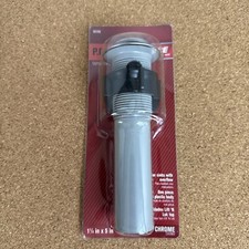 Ace Plastic Lavatory Steel Trim Sink Strainer 1-1/4" X 5", 45156