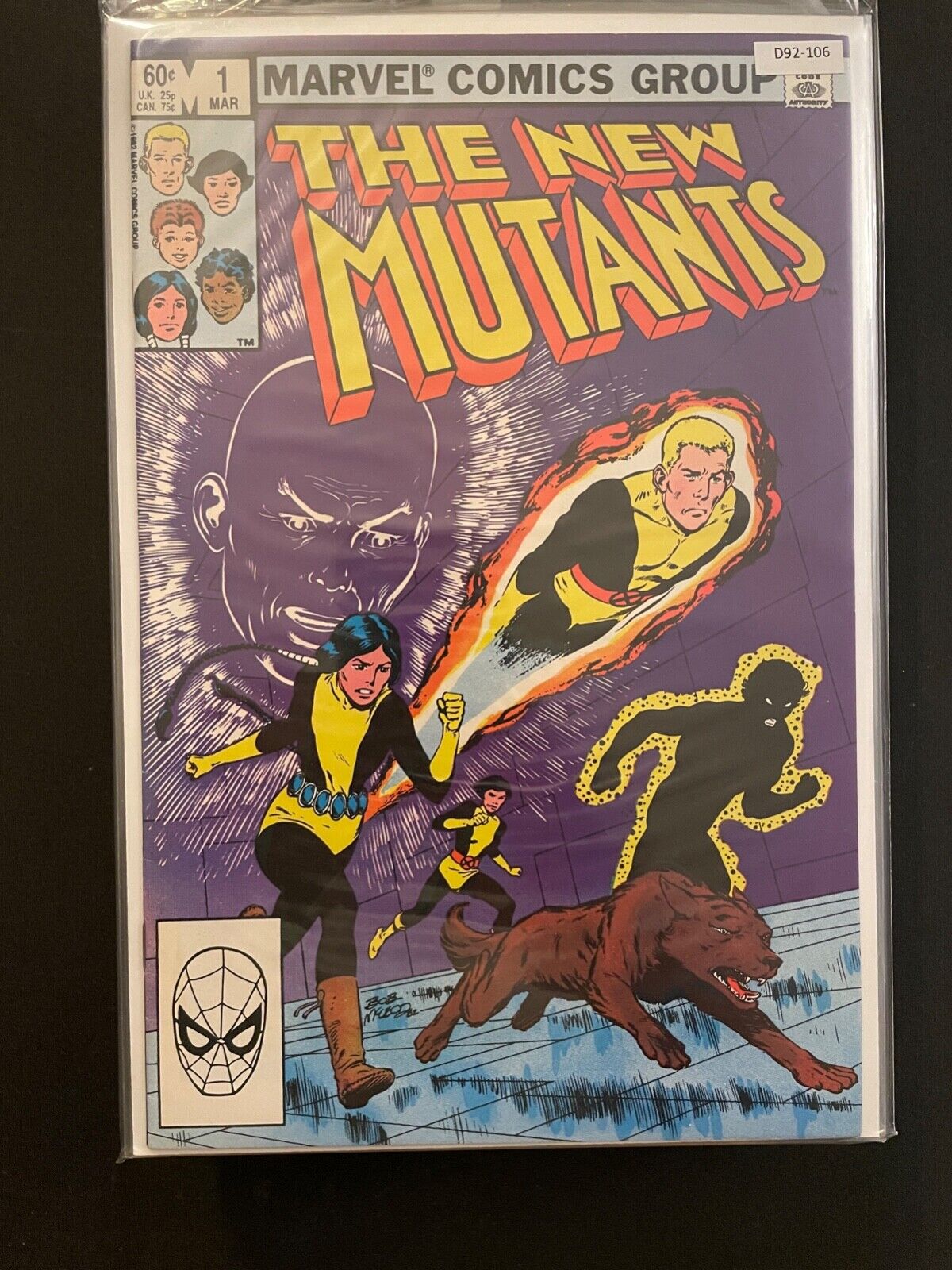The New Mutants 1 High Grade 8.5 Marvel Comic Book D92-106