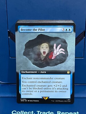 MTG Dr. Who Become the Pilot Extended Art Rare NM/M WHO