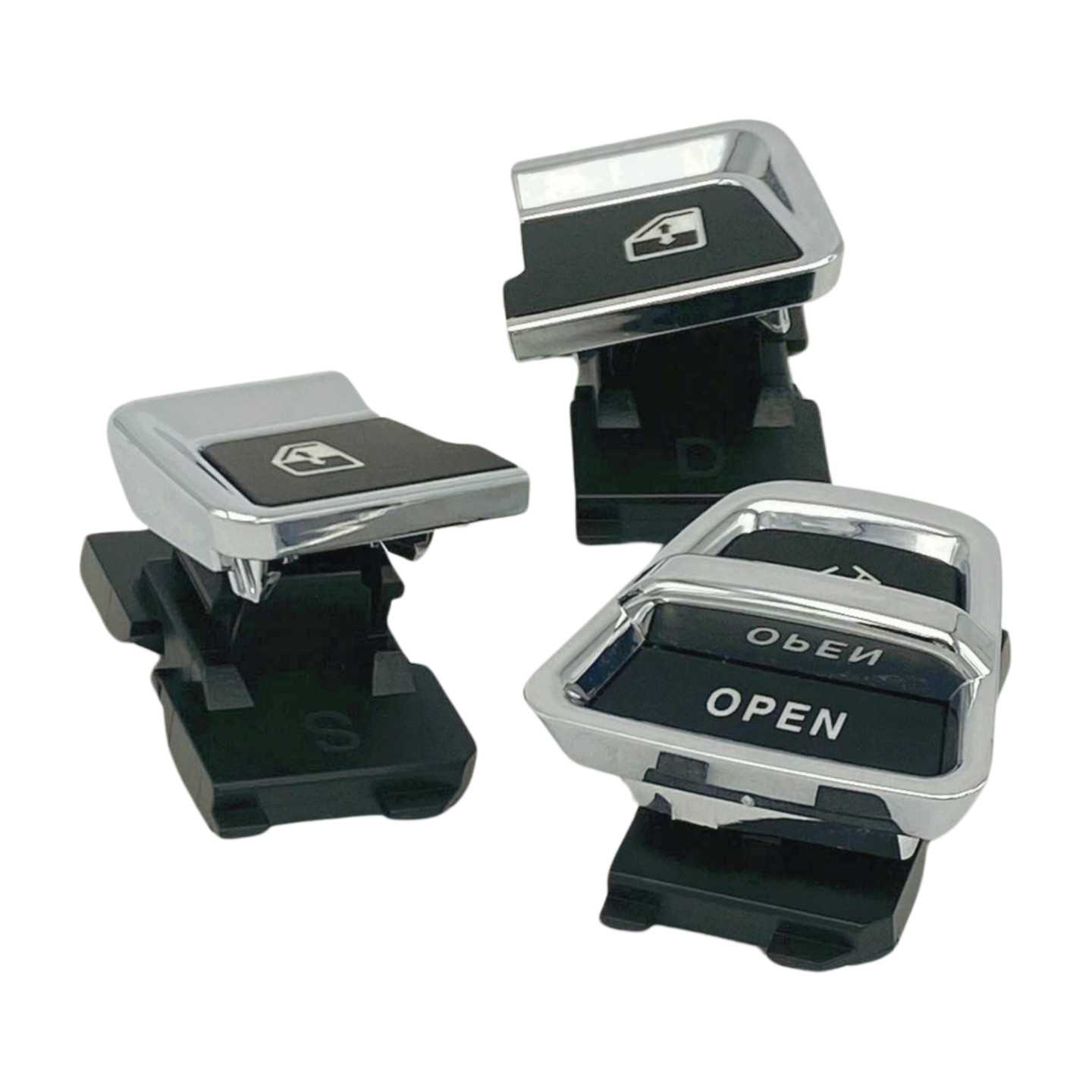 3PCS Left & Right Window Roof Open Switch Button For Ferrari California 09-2014