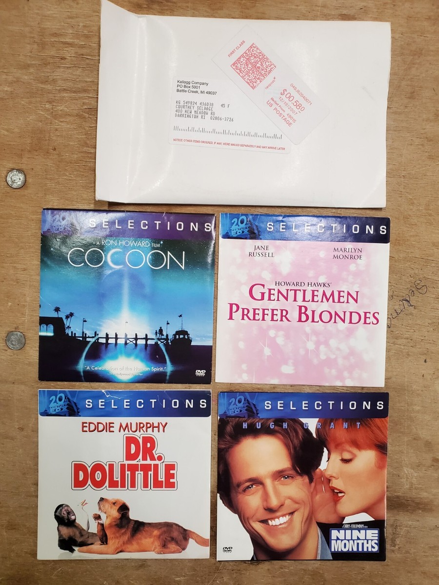 その他 When the Checks Stop Coming in [DVD] 2007 Kellogg's Promotional 20th Century Fox Selections DVD