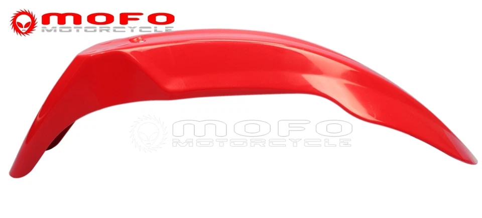 Guardabarros delantero universal de plástico Supermoto para Honda Kawasaki Yamaha 7 colores Foto 4 de 4