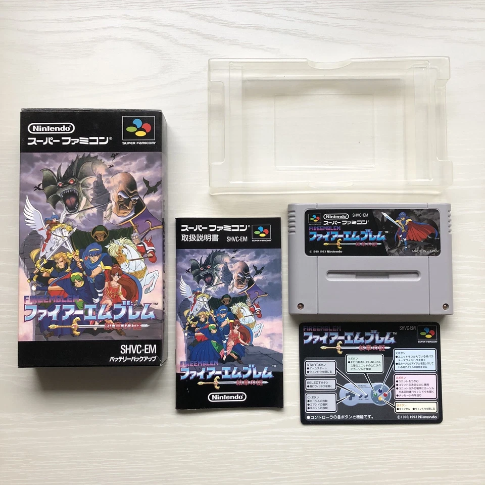 Fire Emblem Mystery & Seisen Tactics ogre FEDA Nintendo SFC Super Famicom Japan - Image 2 of 4
