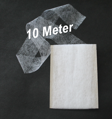 KRYMXAR Bügelvlies 2 Stück - Beidseitig Haftend Für DIY Und Nähprojekte