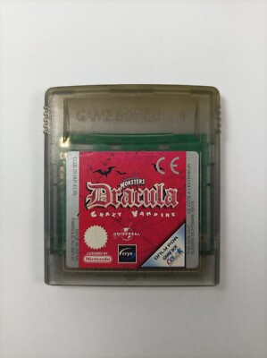 Universal Monsters: Dracula Crazy Vampire - Gameboy Color Spiel Getestet Gut G25