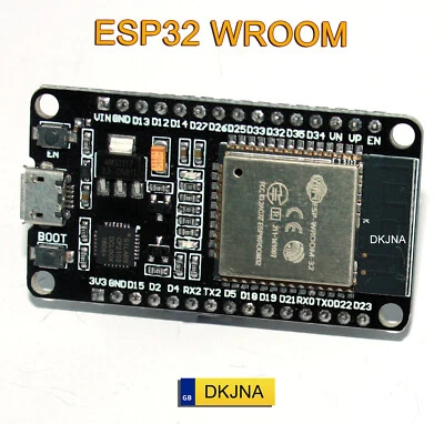ESP32 NodeMcu Development Board WROOM 32 30 pinsDual Core WLAN WiFi Bluetooth