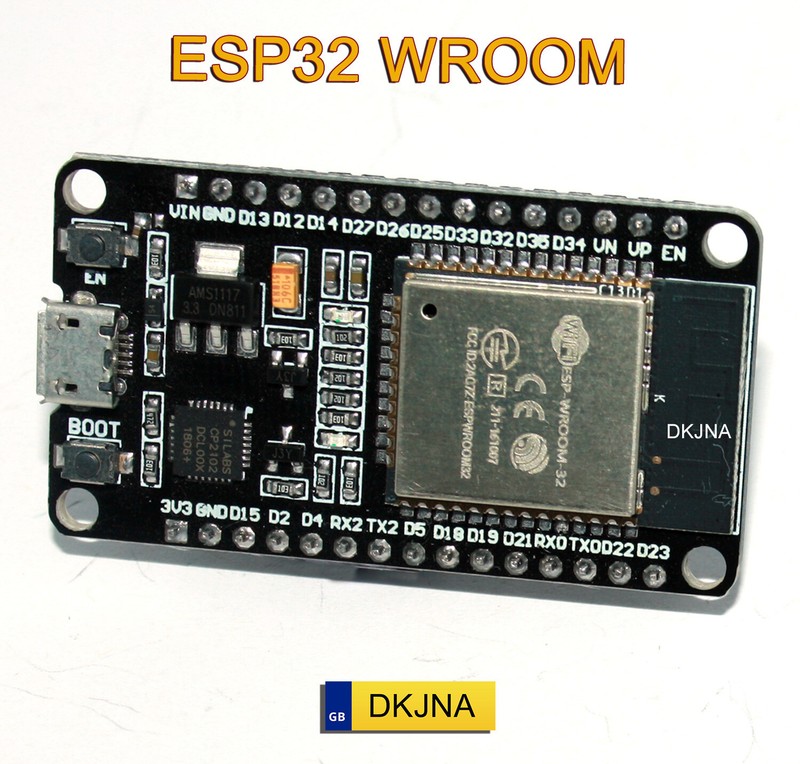 ESP32 NodeMCU WROOM-32 Dev Board 30-Pin WiFi Bluetooth Dual Core Arduino ESPHome