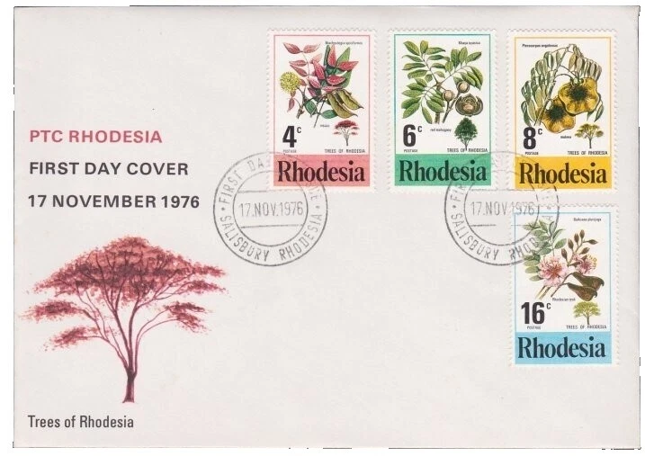 Trees British First Day Covers Stamps
