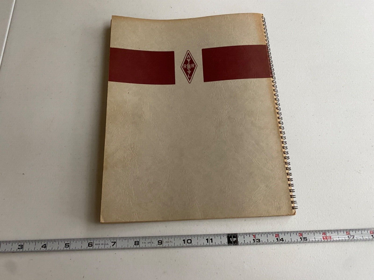 Lot De 7 Carnets De Log Vintage De Station Radio Amateur W4MPB - Période 1947-1949, ARRL, état Vintage Avec Traces D'âge