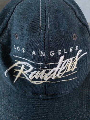 Casquette vintage retro 80s Los Angeles Raiders Youngan NWA LA correct rare - Picture 2 of 6