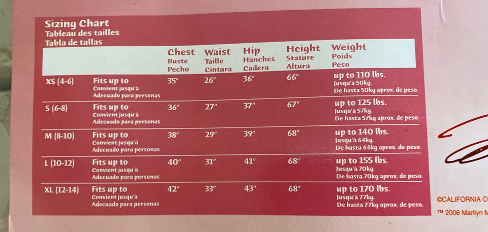 Disfraz Marilyn Monroe Mujer XL Sexy Blanco Halter Vestido 7 Años Picazón 12 14 Foto 4 de 4