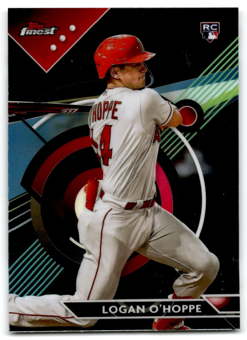 2023 Finest Logan O'Hoppe RC Los Angeles Angels #19