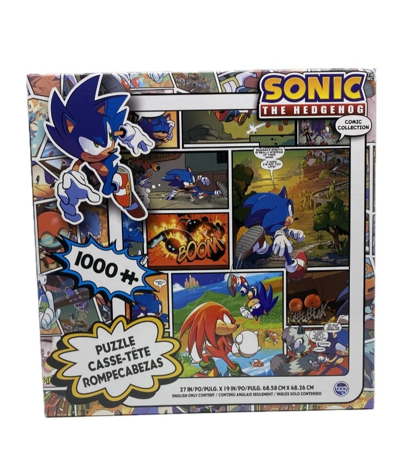 ソニック　ジグソーパズル Amazon.com: Sonic The Hedgehog Puzzle for Kids Set - Bundle