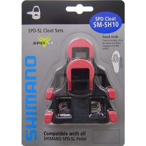 SHIMANO SM-SH10 Cleats - Red - Image 4 of 4