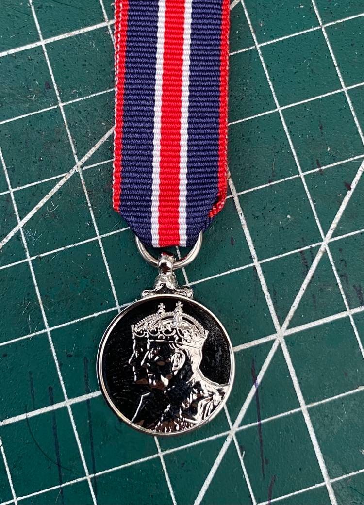 Kings Coronation Medal 2023, Ribbons, ribbon bars MOD Licensed eBay