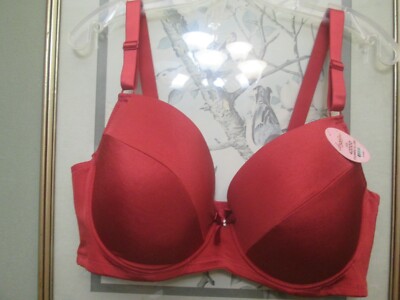 NWT 68589 ANGELINA RUST CONVERTIBLE PADDED UNDERWIRE BRA 42DDD