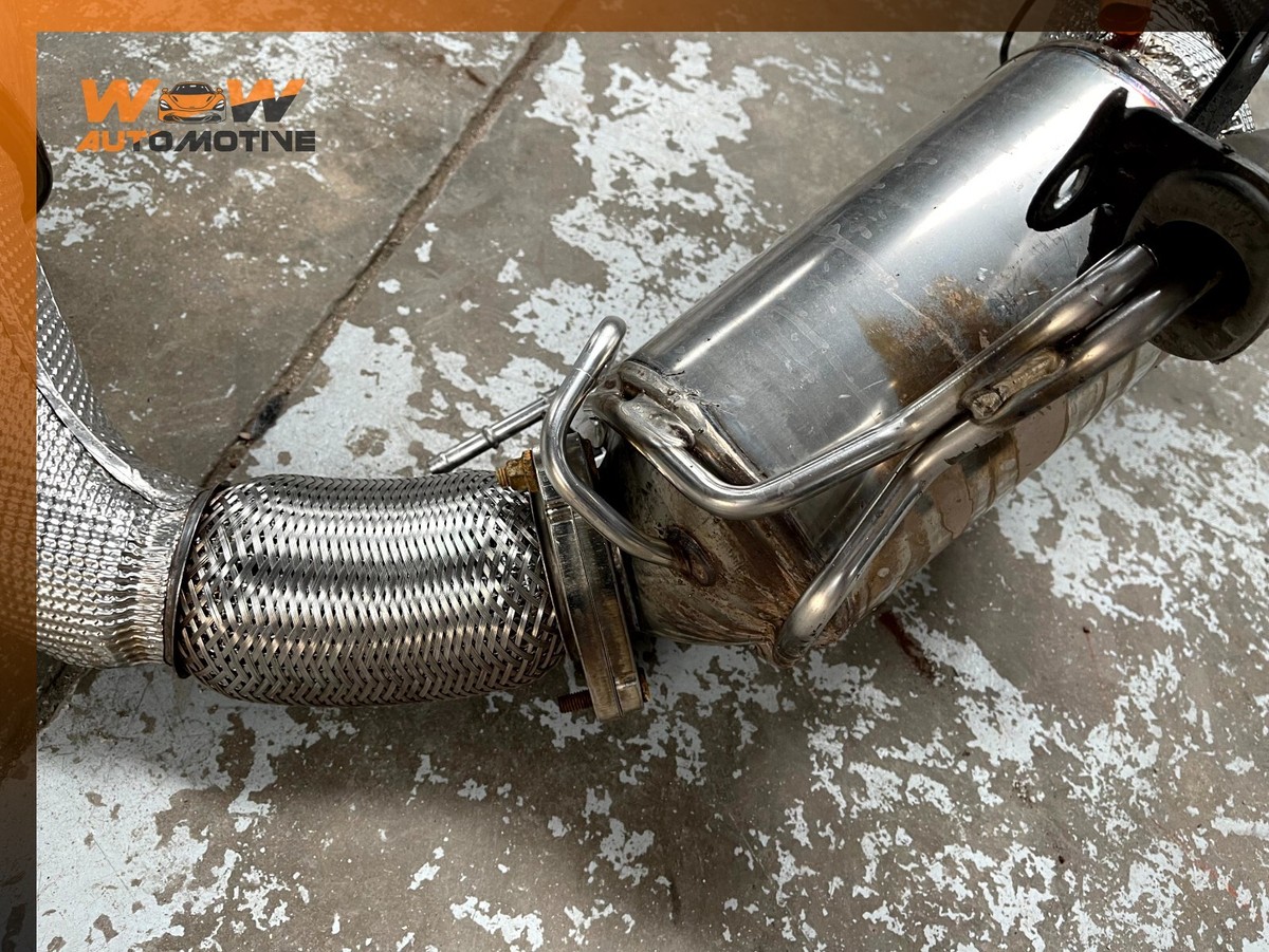 13-16 PORSCHE CAYENNE 3.0 V6 DIESEL FRONT MUFFLER OEM | eBay 