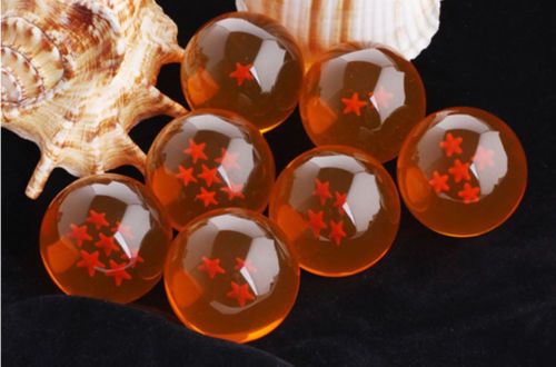 Anime DragonBall Z 4.5CM Replica Crystal Ball Set of 7pcs