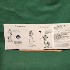 John Elway Quarterback NES Nintendo Instruction Manual Only  Good Shape