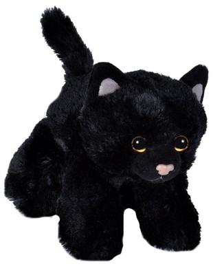 black cat soft toy uk