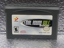 Nintendo Game Boy Advance Final Round Golf 2002 Tested & Working GBA Video Game