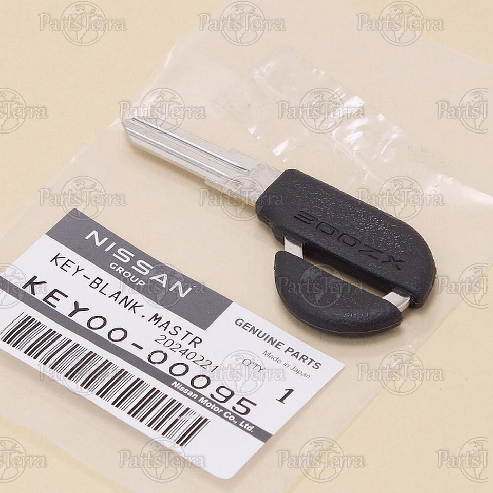 New Genuine OEM  Nissan 1990-1996 Key-Blank Uncut NISSAN 300ZX Z32  KEY00-00095 - Изображение 3 из 4