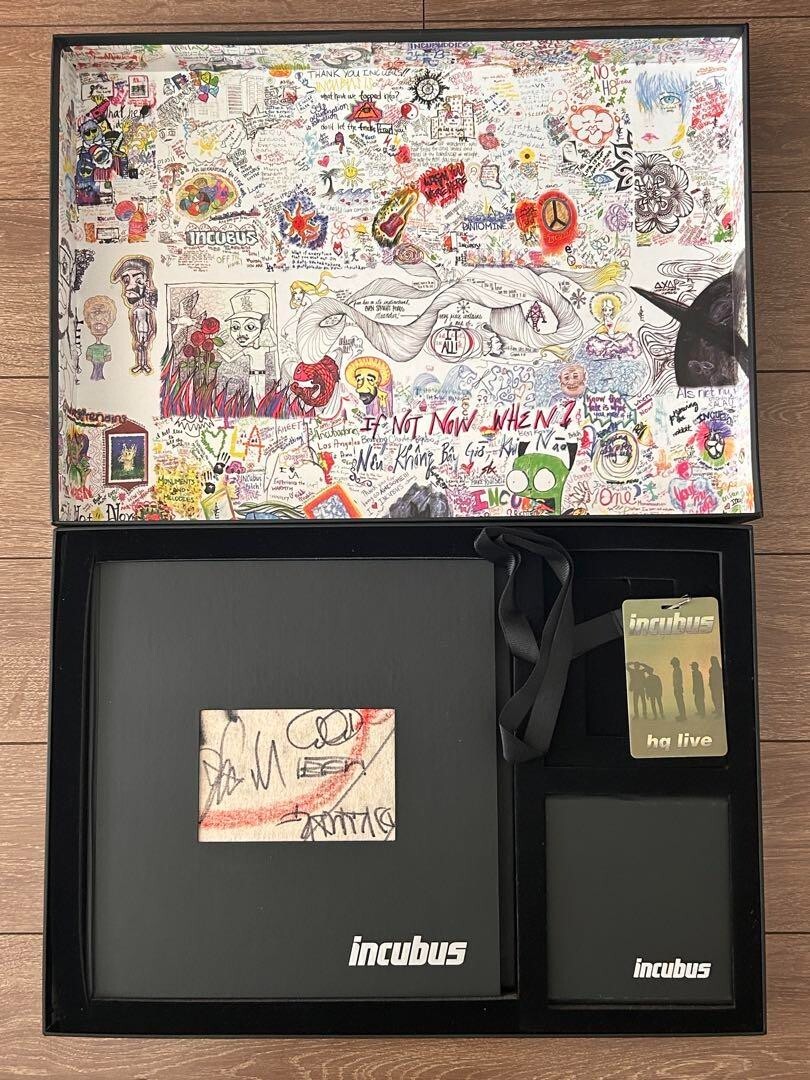 Incubus Limited Edition Live Box Set Autographed Cd Dvd Vinyl Hq