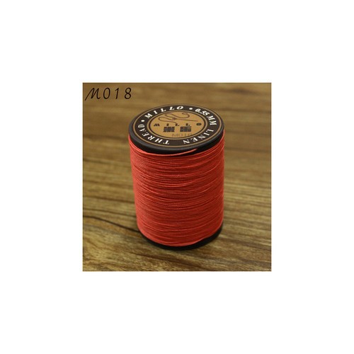 Professional pure Linen waxed Thread 0.55mm 150M hand sewing leather craft work - Picture 30 of 51