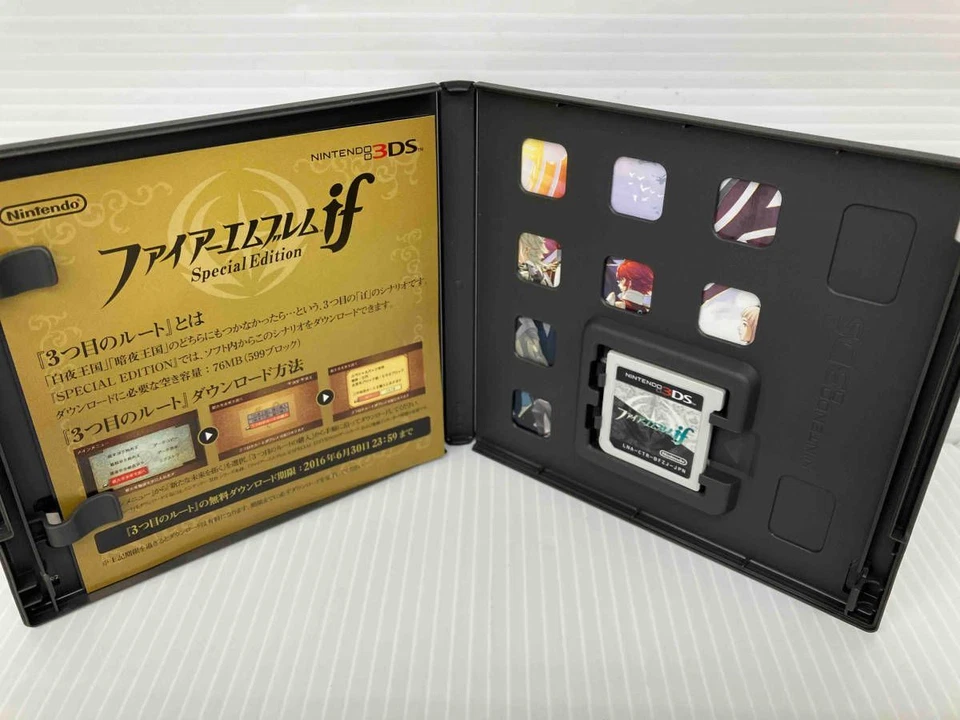 Fire Emblem if Edición Especial Nintendo 3DS Suave, Libro de Arte, Tarjeta con Caja Foto 4 de 4