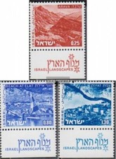 israël 623y-625y avec Tab (complète edition) neuf avec gomme originale 1974 Pays