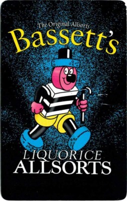 NEUWERTIG UK Remote Speicher Prepaid Karte Telefonkarte Bassett's Liquorice Allerlei NEU