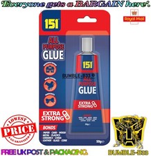 151 All Purpose Glue Adhesive For All Materials DIY Extra Strong Multi Task 30g