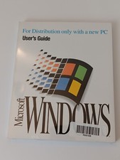 Vintage Microsoft Windows 3.1 User's Guide Brand New Sealed
