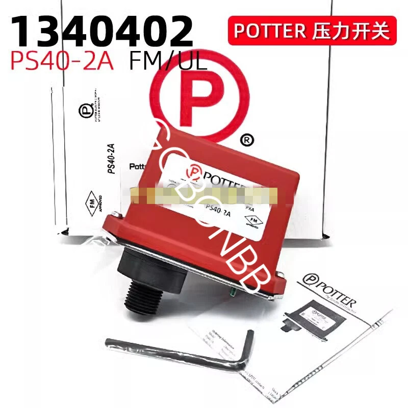 Interruptor de presión FedEx o DHL o UPS nuevo POTTER PS40-2A FM/UL 1 pieza Foto 2 de 4