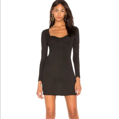 Women's J.O.A. Long Sleeve Bustier Dress, Size Small, Color Black | eBay Women's J.O.A. Long Sleeve Bustier Dress, Size Small, Color Black | eBay