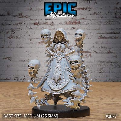 Gnome Lich Queen by Epic Miniatures | DND | D&D | Fantasy | Set