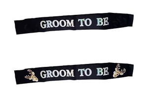 Groom To Be Sash Party Stag Do Stag Night Bachelor Party